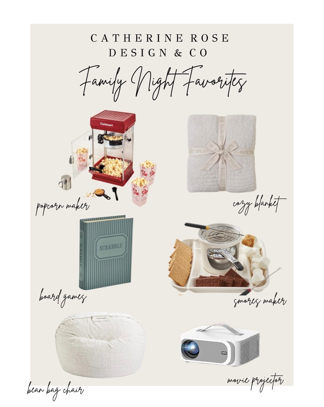 Family Night Faves✨ Nothing beats cozy nights in with popcorn, games, and all the snuggly vibes 🍿🛋️ We rounded up our must-haves for the ultimate movie + game night—popcorn maker, s’mores station, bean bag lounge, and more! 🥰

#LTKHome #LTKSeasonal #LTKStyleTip