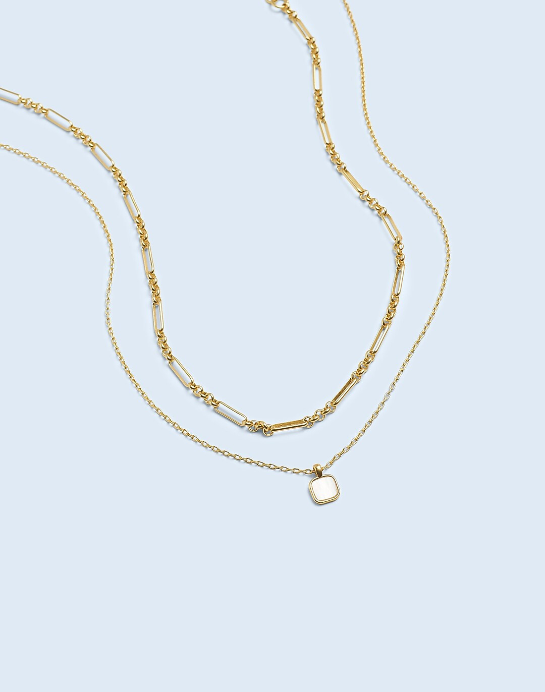 Two-Pack Mother-Of-Pearl Necklace Set | Madewell