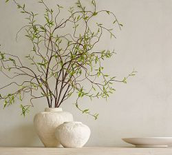 Textured Earthenware Vase | Pottery Barn (US)
