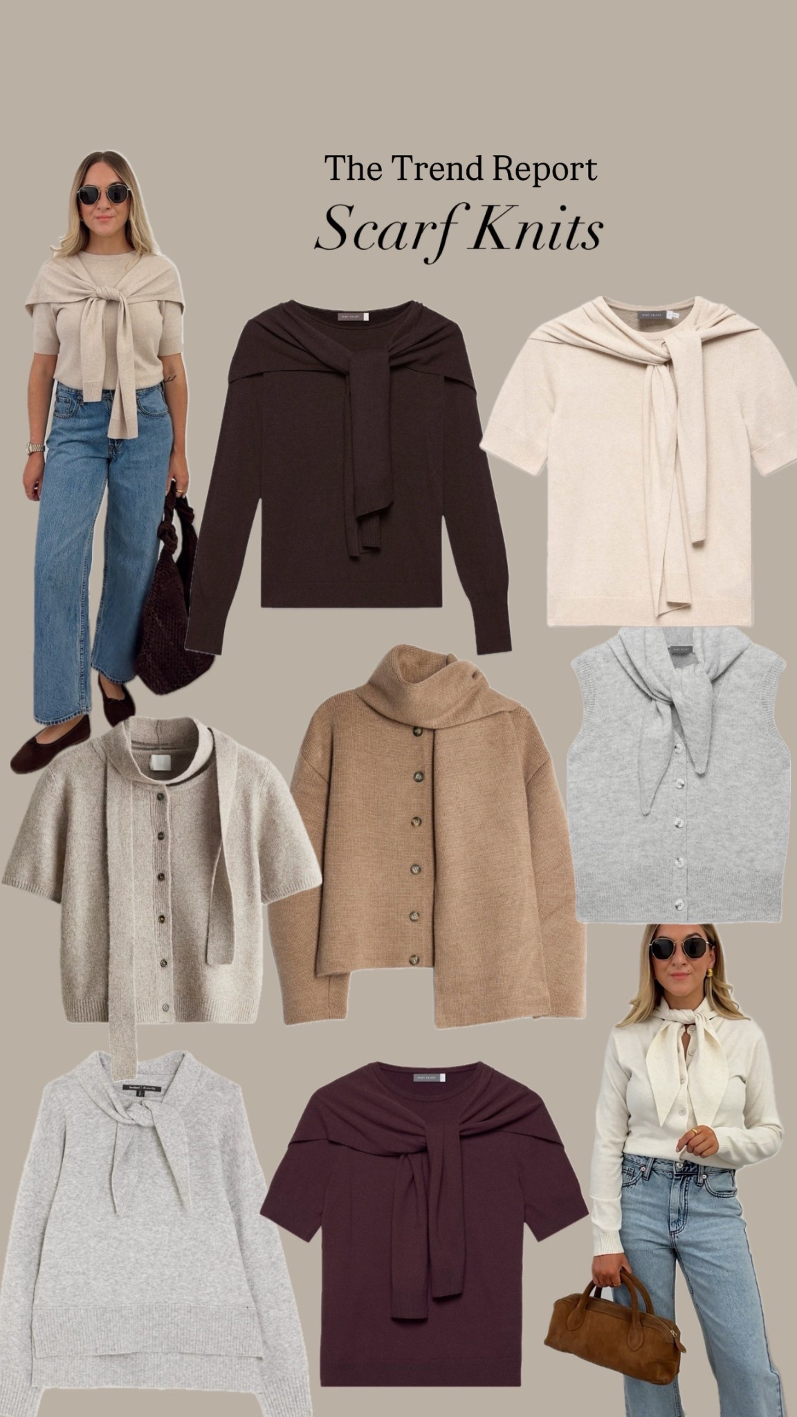 Autumn Trend Report: The scarf knit 

#LTKworkwear #LTKstyletip #LTKautumn