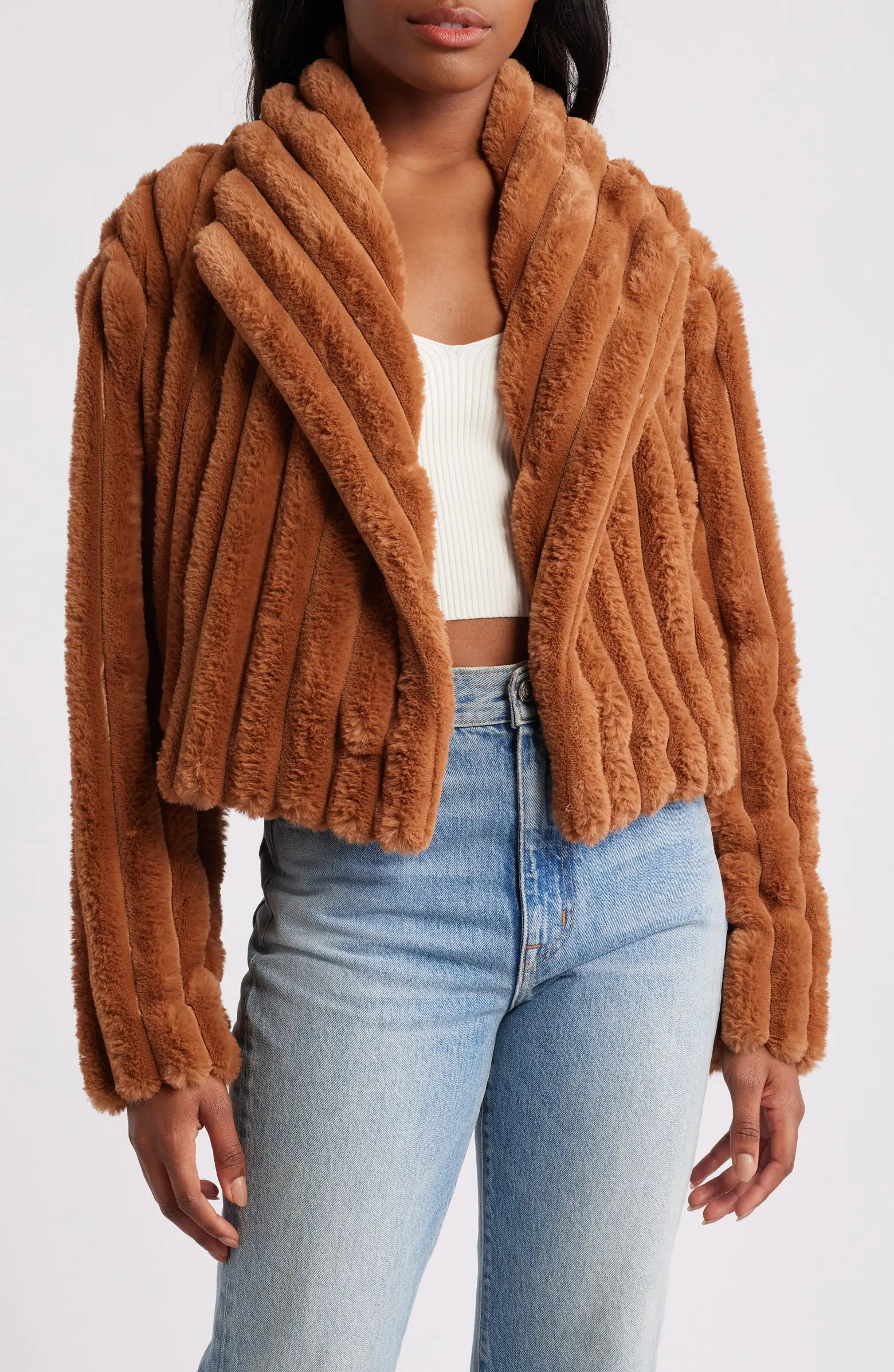 Chubby Faux Fur Jacket | Nordstrom