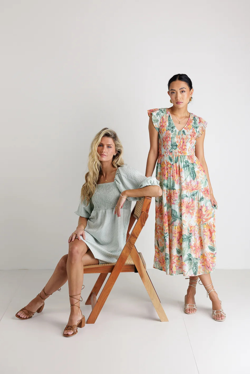 Tina Floral Midi Dress | Böhme US