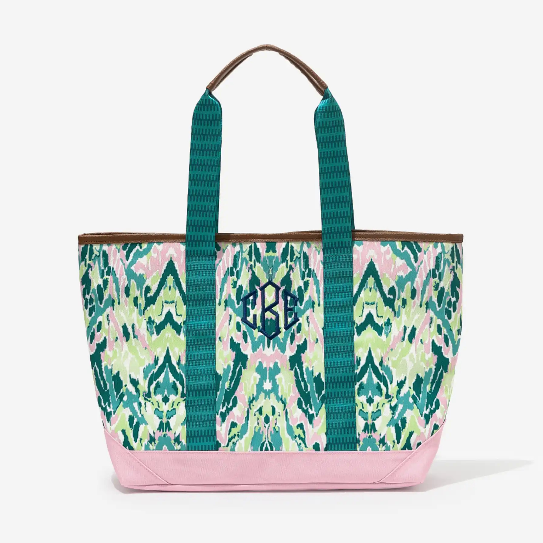 Monogrammed Boat Tote | Marleylilly