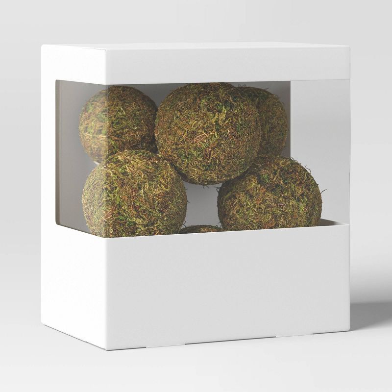 Decorative Moss Ball Filler Dark Moss Green - Threshold™ | Target