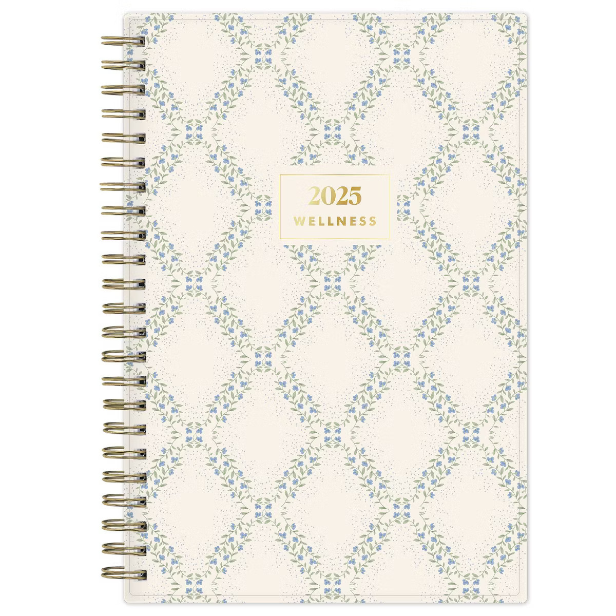 The Everygirl Planner January - December 2025 5"x8" Weekly/Monthly Wirebound Chantria Trellis | Target