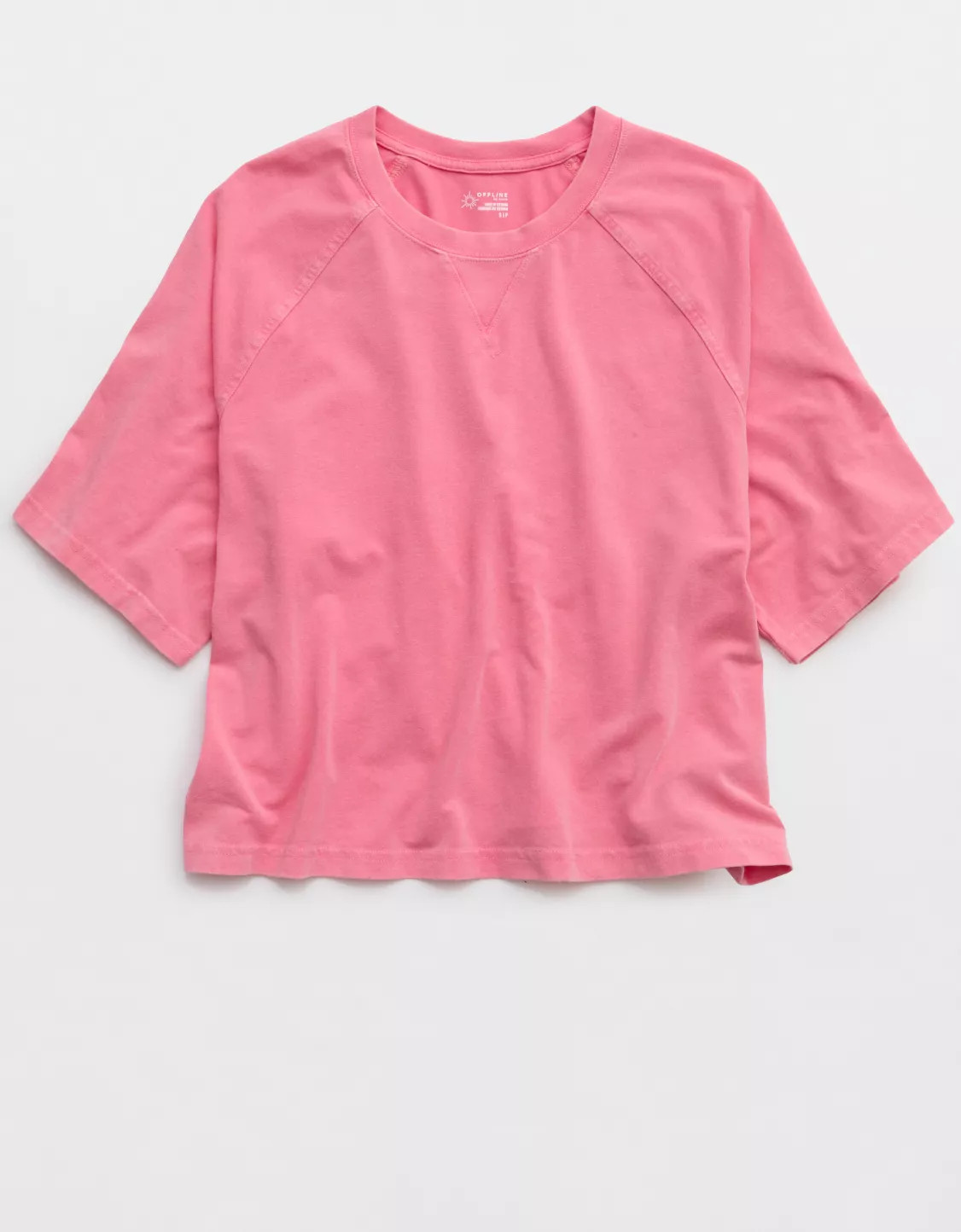 OFFLINE By Aerie Let's Stretch Boxy Short Sleeve T-Shirt | Aerie