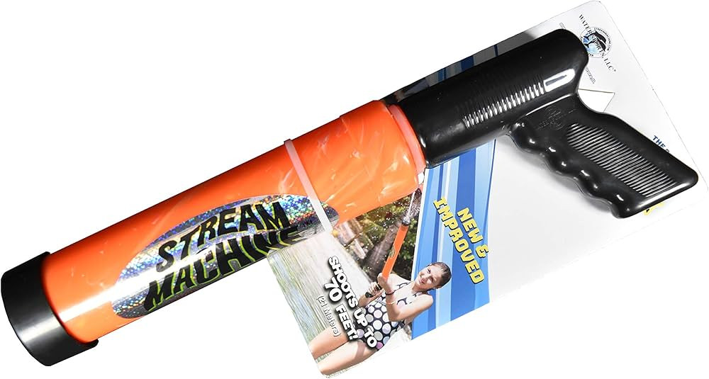 Water Sports Stream Machine Water Gun Cannon - Strong, Fun, Powerful Squirt Gun - Swimming Pool T... | Amazon (US)
