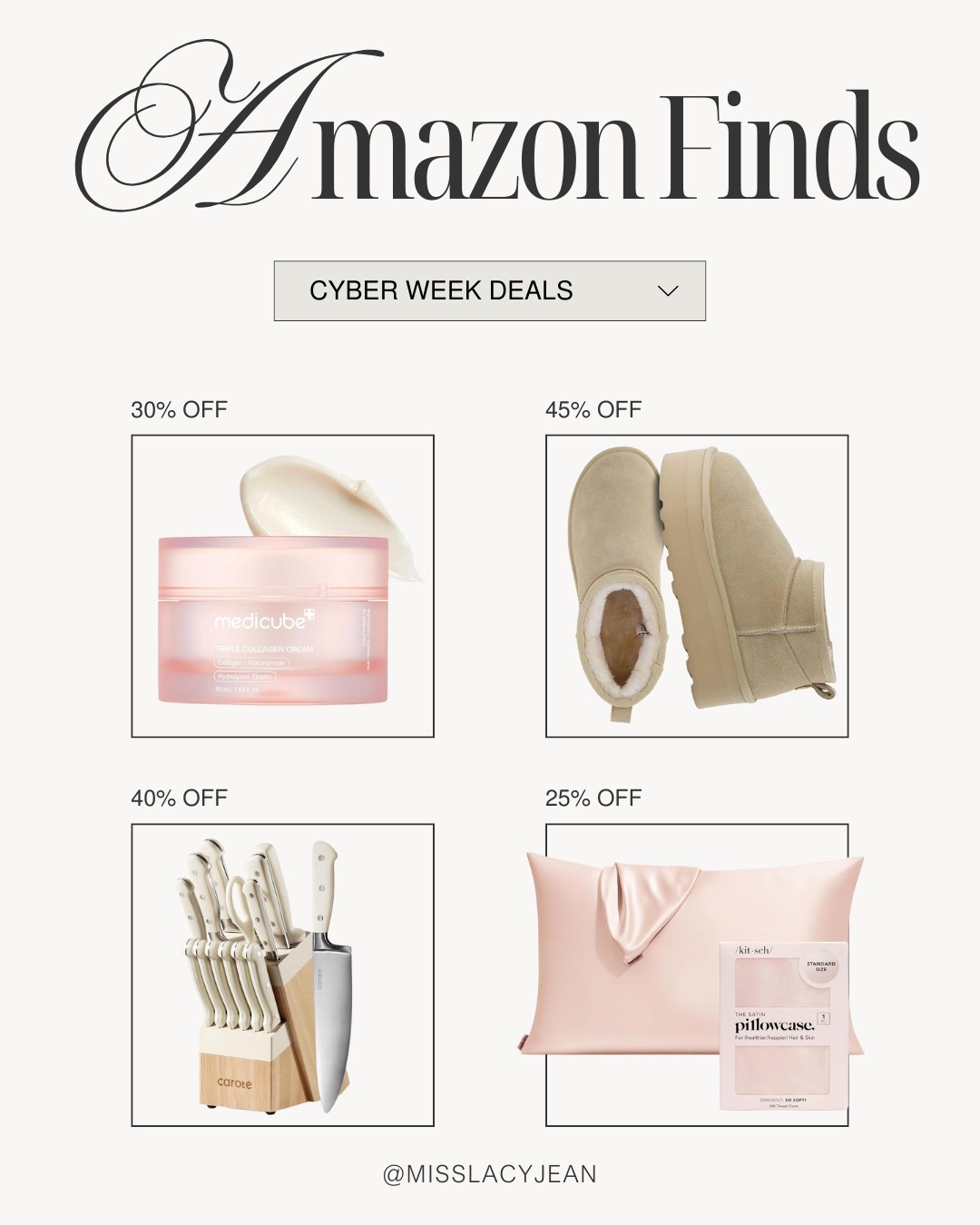 Black Friday Deals - Amazon Finds Up To 60% Off ✨

black friday deals // black friday 2025 // black friday sale // amazon finds // amazon must haves // amazon fashion // amazon fashion finds // amazon essentials // fall outfit ideas // fall outfits // fall outfits 2025 // gifts for her // gift ideas for her // gift guide for her // amazon gift guide // amazon beauty // amazon beauty finds // amazon home finds

#LTKFindsUnder100 #LTKFindsUnder50 #LTKCyberWeek