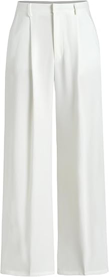 CIDER High Waist Pleated Wide Leg Pants | Amazon (US)