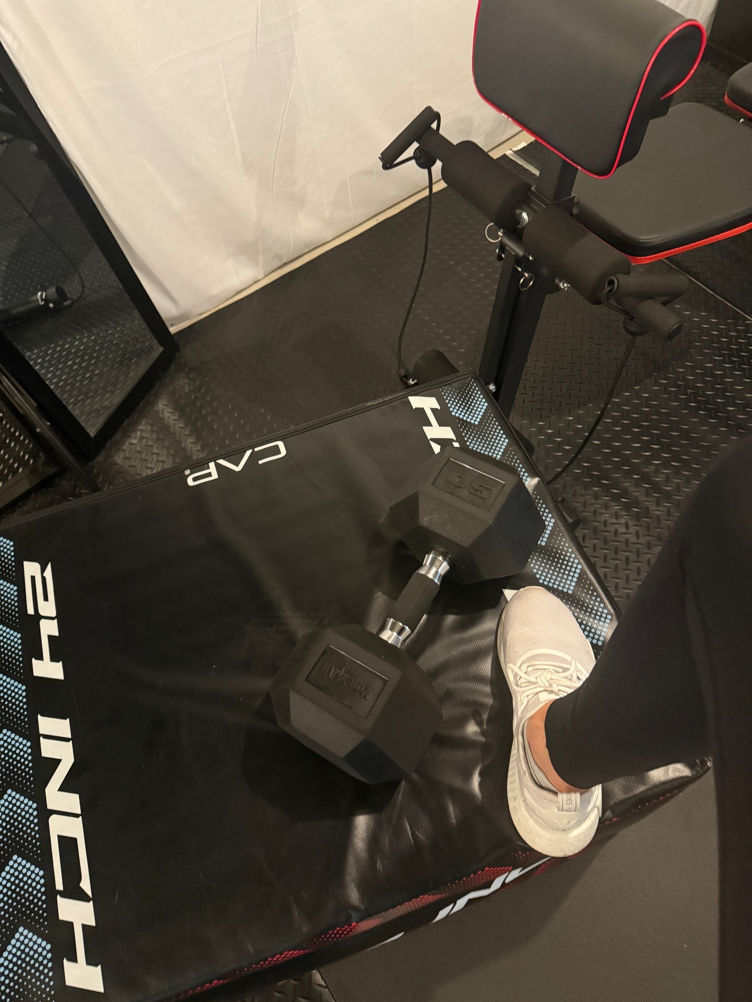 Love my plyo box! 
I have been looking for a sturdy one that is reasonably priced and not super heavy. This one checks all the boxes:) 

#LTKHome #LTKActive