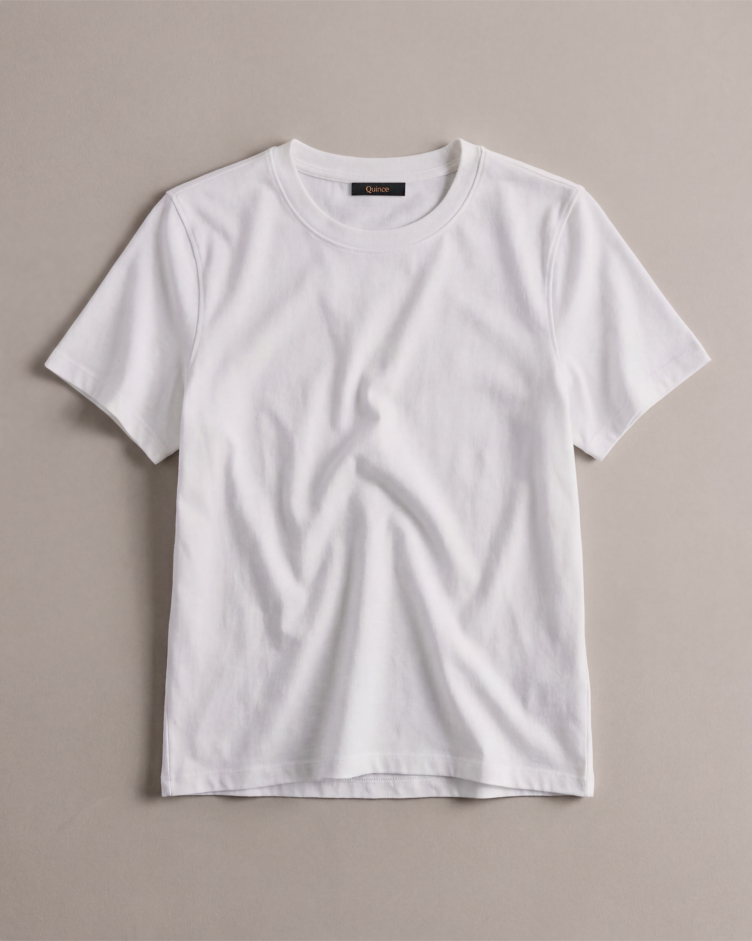 Quince | Women's Boxy Crewneck T-Shirt in Deep Navy, Size Large, Organic Cotton | Quince