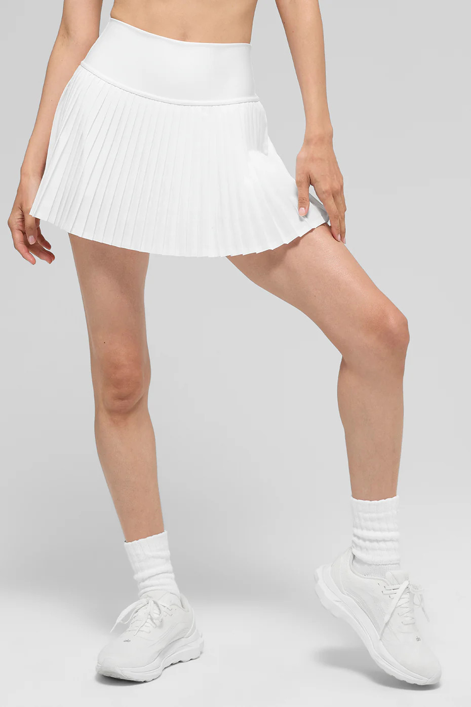 ALO | Grand Slam Tennis Skirt in White, Size: Large | Alo Yoga (US)