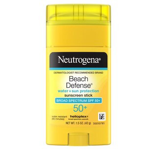 Neutrogena Beach Defense Face & Body Sunscreen Stick SPF 50+, 1.5 OZ | CVS Health