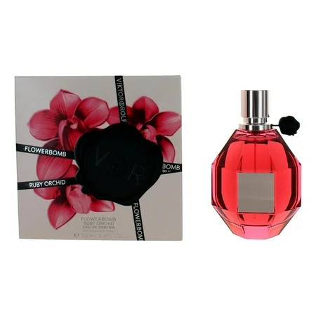 Viktor & Rolf Flowerbomb Ruby Orchid , 3.4 oz EDP Spray | Walmart (US)