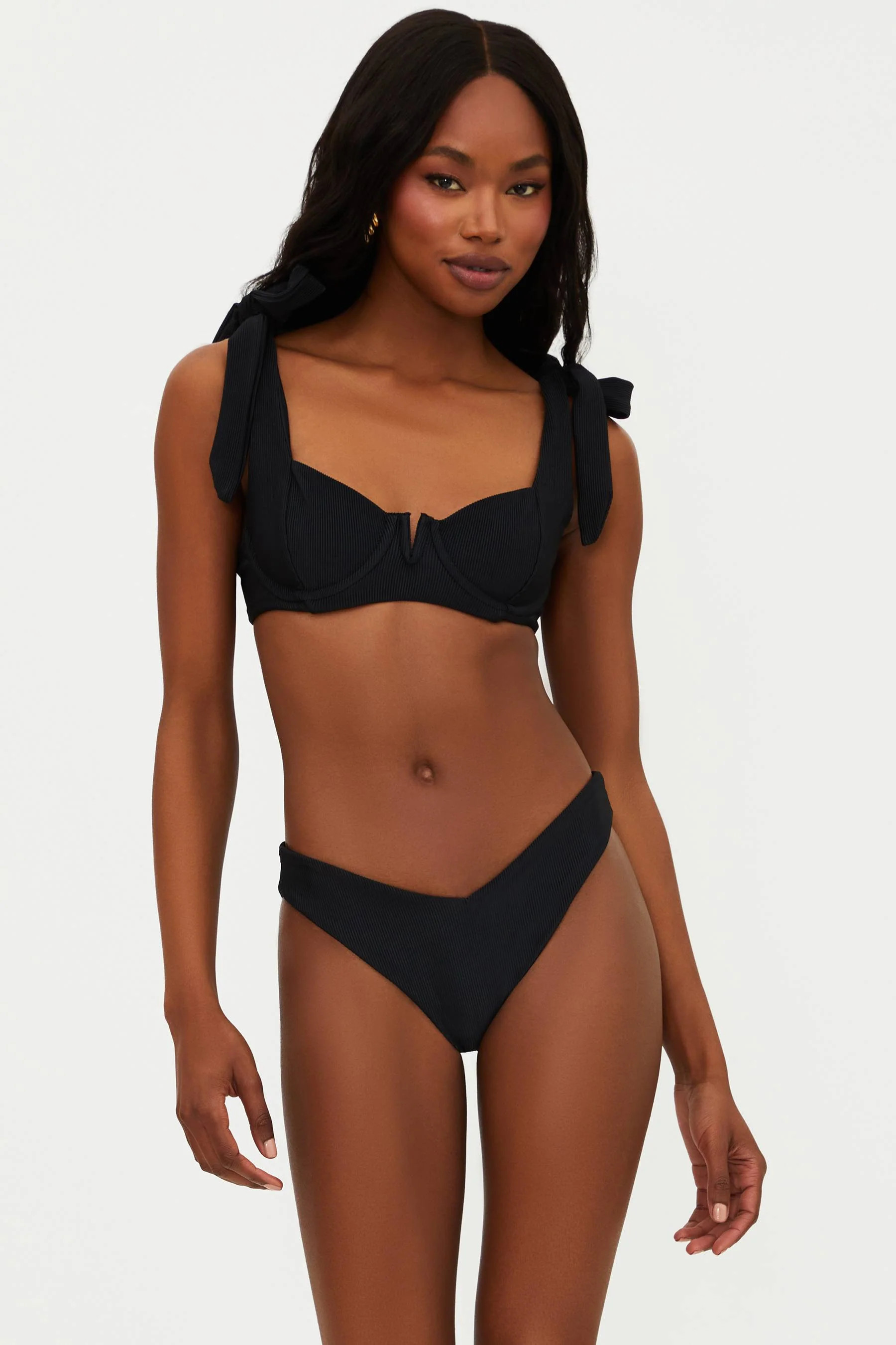 Blair Top Black | Underwire Bikini Top | Bathing Suit Top | Beach Riot | Beach Riot