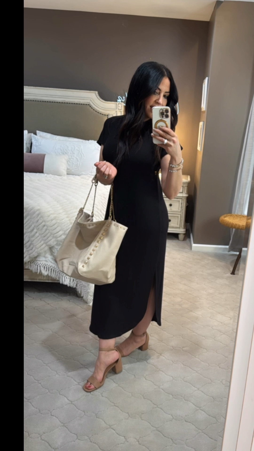 Easy, chic, and AFFORDABLE! 😍 This maxi dress and handbag duo proves that great style doesn’t have to cost a fortune. Who else loves a budget-friendly fashion find? 👏 #StyleOver40 #BudgetChic  #walmart #walmartfashion

#LTKFindsUnder50 #LTKOver40 #LTKStyleTip
