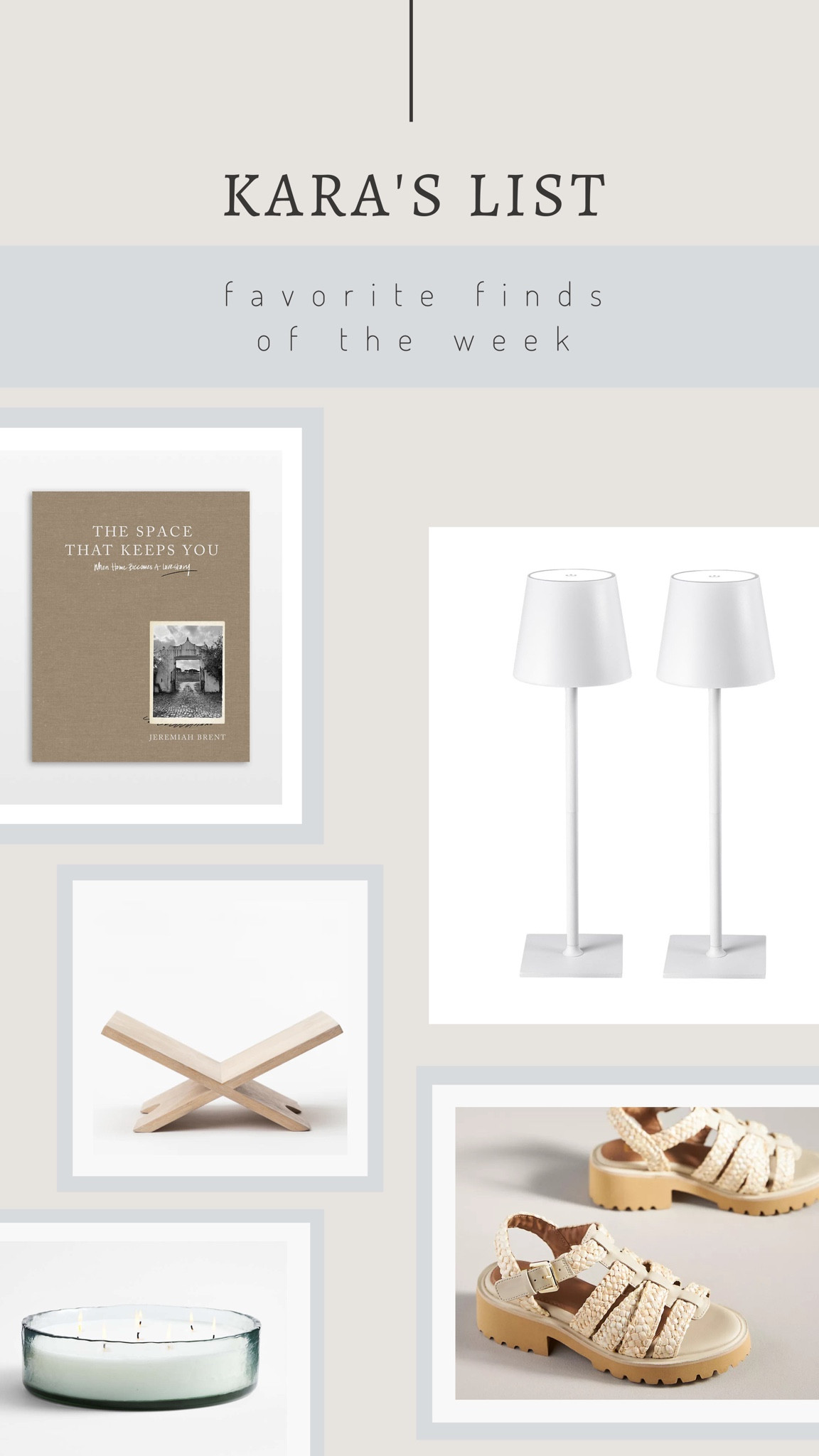 kara’s list // favorite finds of the week #designbykaratheresa 

#LTKfindsunder100 #LTKfindsunder50