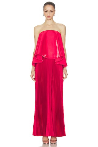 L'IDEE Aman Gown in Red from Revolve.com | Revolve Clothing (Global)