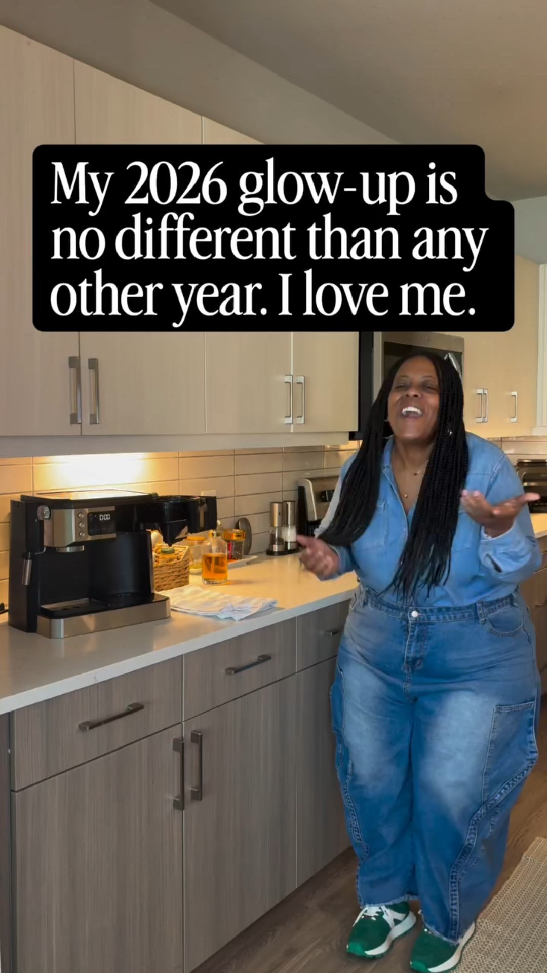 My 2026 glow-up is no different than any other year. I love me.

Loving who I am.
Loving the body I’m in.

Starting my day in my own rhythm —
music on, coffee brewing, moving slow on purpose.

This is what living well actually looks like in this chapter.
Not fixing.
Not reinventing.
Not chasing a new version.

Curating The Art of Living Well Over 40 & Beyond®
is choosing yourself quietly, consistently, and without apology.

Save this. Come back to it when you forget. Peace. #midlifeglowup  #glowup #over40 #over50 #confidence