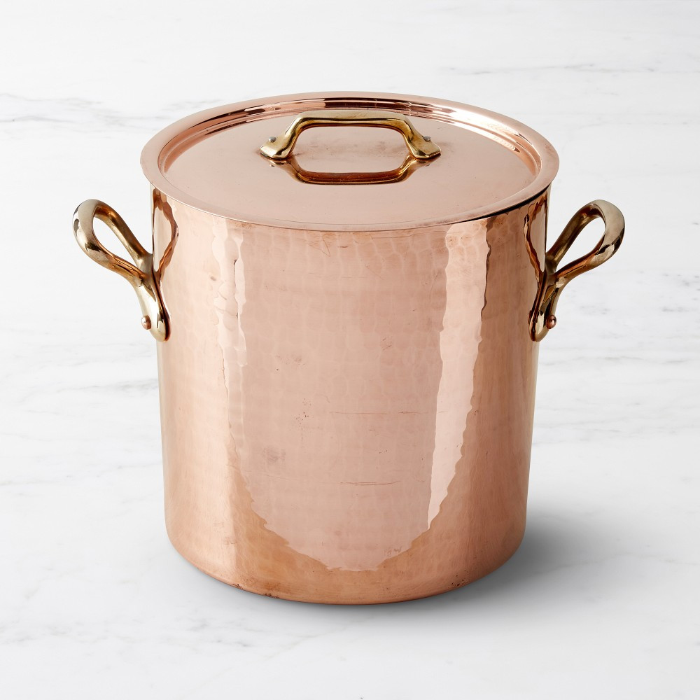 Mauviel  Copper Stock Pot | Williams-Sonoma