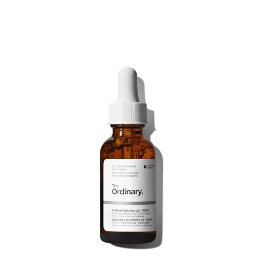 The Ordinary Caffeine Solution 5% + EGCG, Depuffing Eye Serum for Dark Circles and Tired Eyes, 1 Fl Oz | Amazon (US)