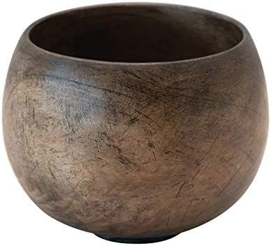 Creative Co-Op Mango Wood, Walnut Finish Bowl, Brown | Amazon (US)