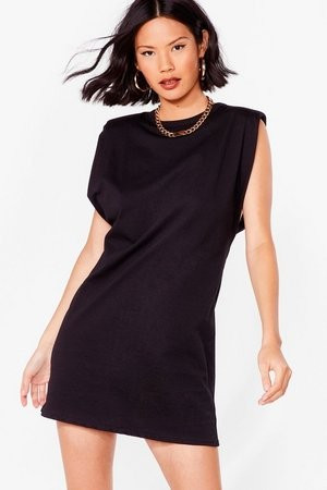 Chip on Your Shoulder Jersey Mini Dress | NastyGal (US & CA)