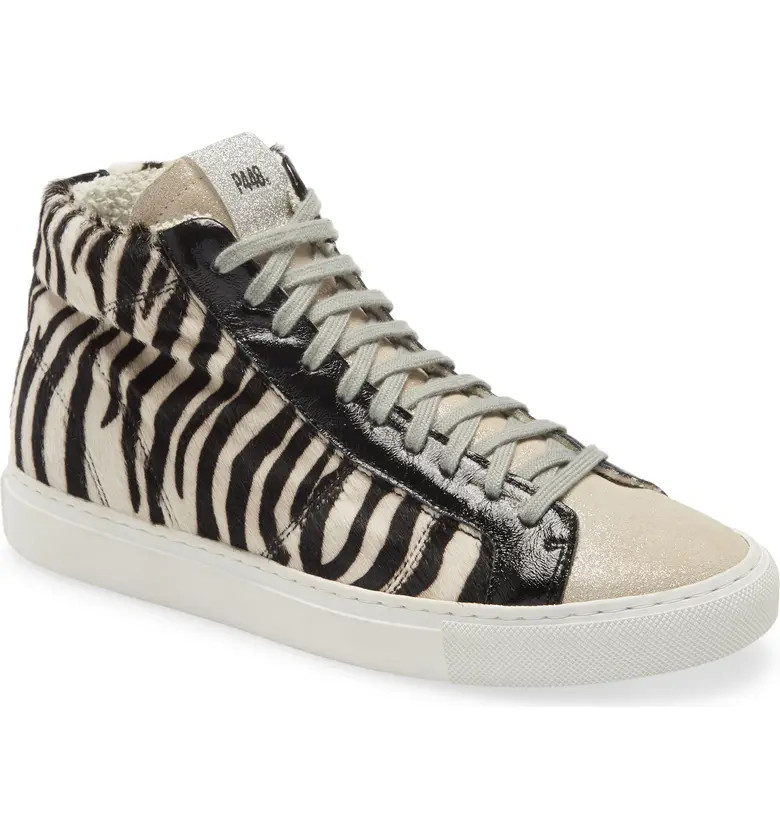 P448 Star Zebra High Top Sneaker (Women) | Nordstrom | Nordstrom