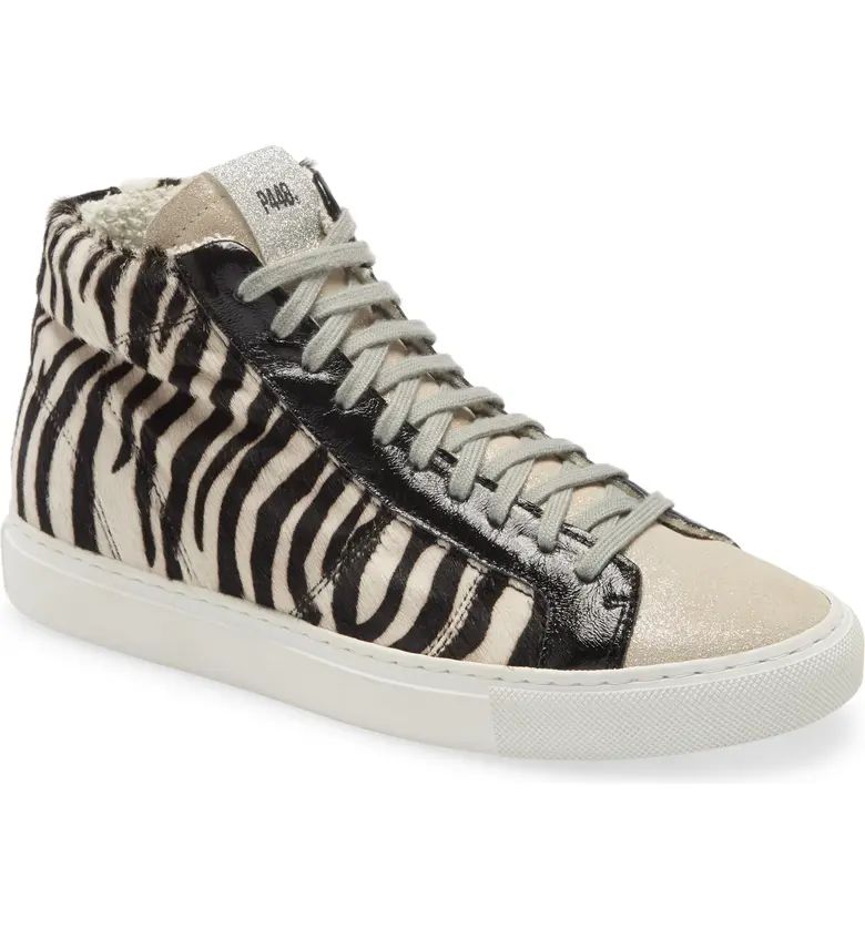 P448 Star Zebra High Top Sneaker (Women) | Nordstrom | Nordstrom