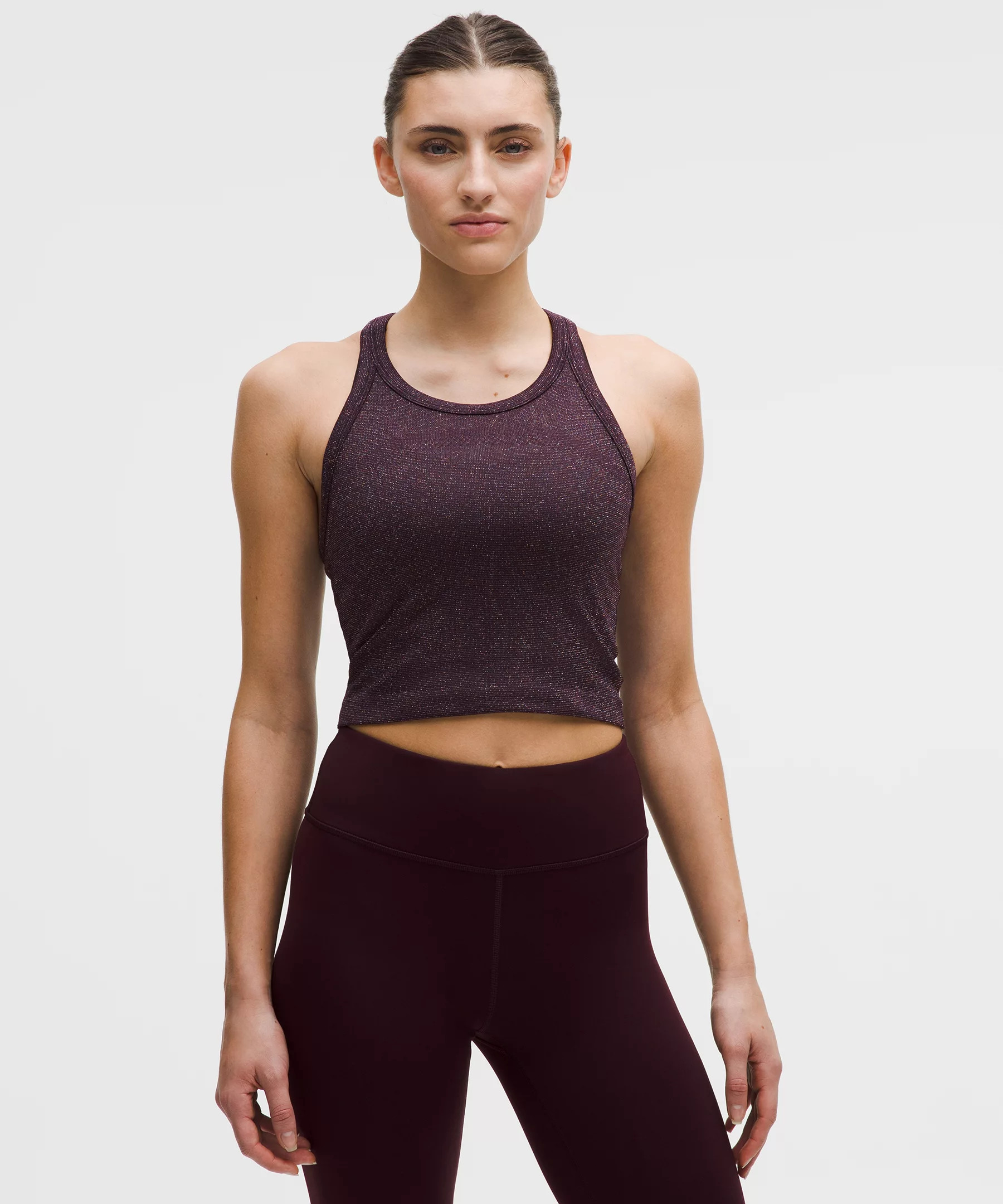 Swiftly Tech Cropped Round-Neck Racerback Tank Top 2.0 | Lululemon (US)