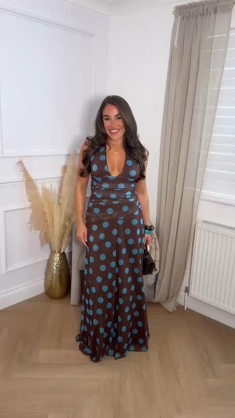 PLT haul, PLT dresses, autumn, transitional, partywear, occasionwear, party dresses, polka dot maxi dress, chiffon high neck dress, woven button dress, blazer dress, one shoulder dress  

 #LTKuk #LTKautumn #LTKdresses