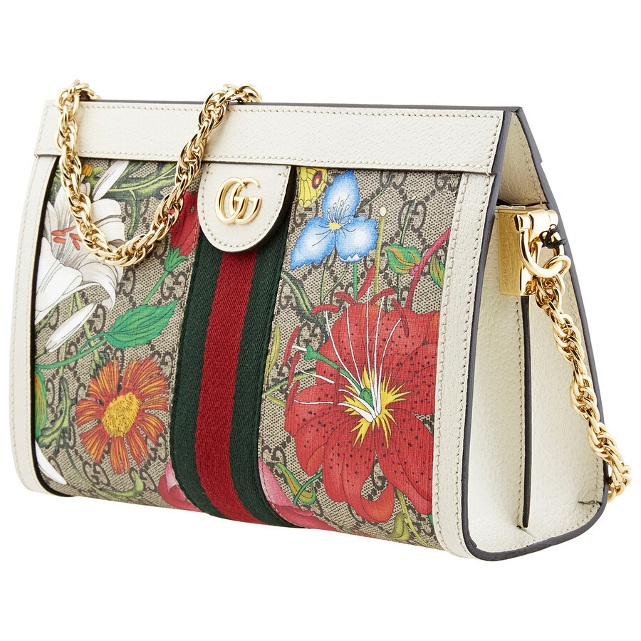 Gucci Ladies Ophidia GG Flora Shoulder Bag | Jomashop.com & JomaDeals.com