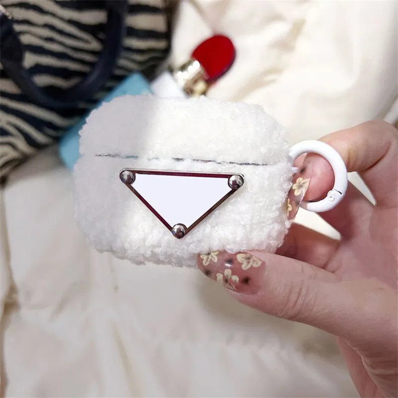 Luxury Airpods Cases Designer Cashmere Earphone Protector Winter Fashion Earphone Set For Airpods... | DHGate