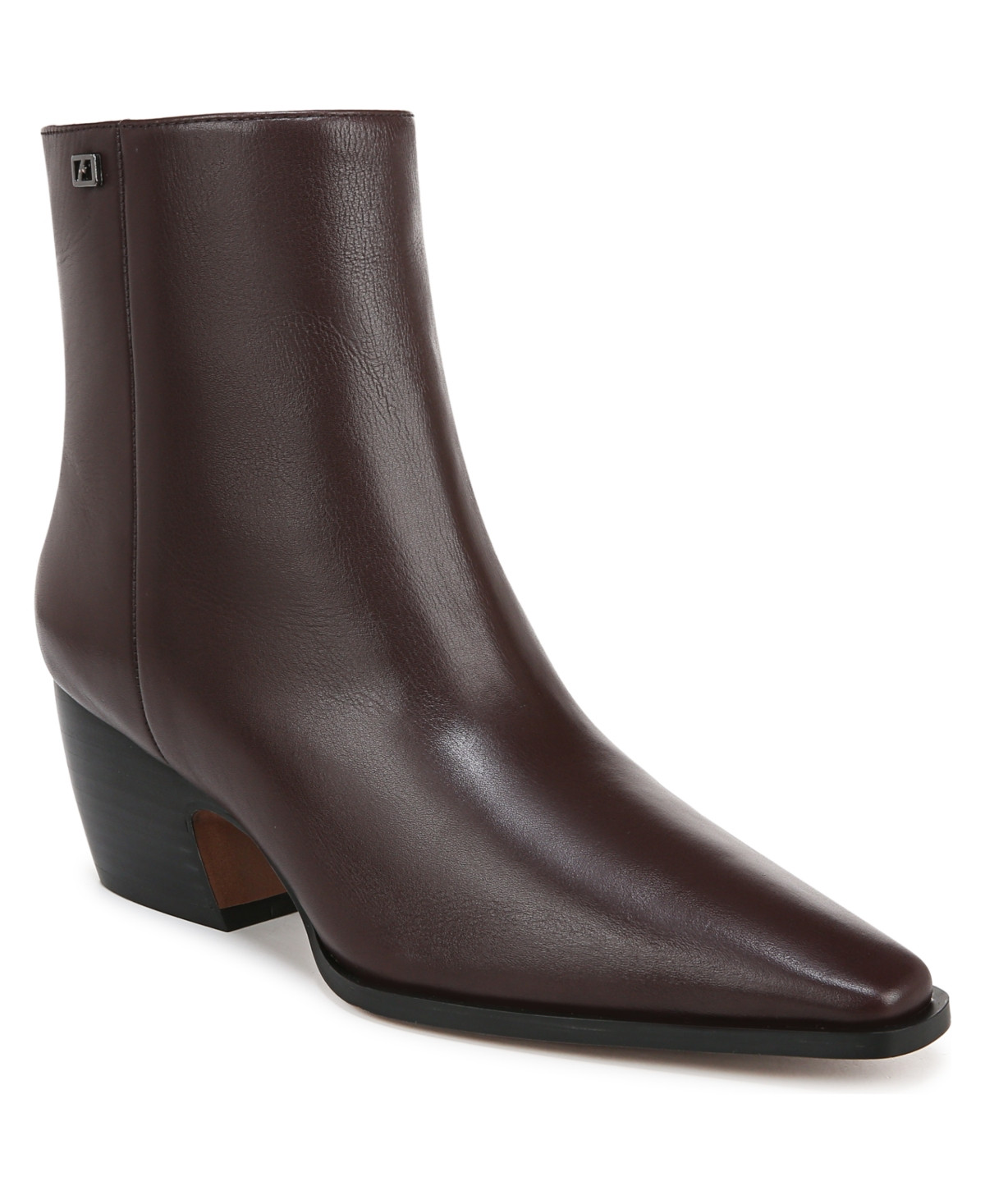 Franco Sarto Women's Vivian Booties - Castagno Brown Leather | Macy's