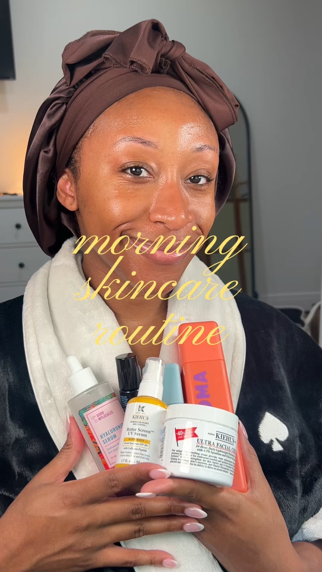 morning skincare routine with a girl in her thirties. ✨🧖🏾‍♀️🤍

(Morning skincare, skincare routine, moisturizing products, beauty products, milky toner)

#LTKBeauty