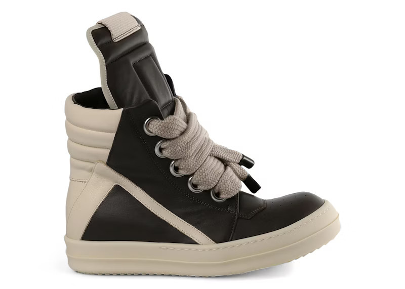 Rick Owens Concordians Jumbo Laced Geobasket Dark Dust (Women's) | StockX