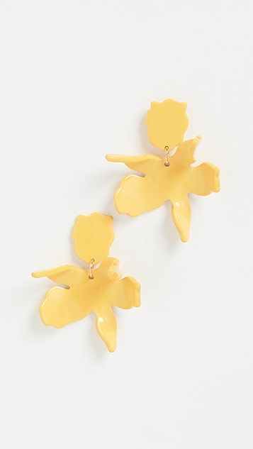 Sunflower Small Paper Lily Earrings | Shopbop