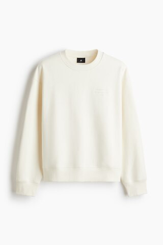 H & M - Regular Fit Print Sweater - White | H&M (AU)