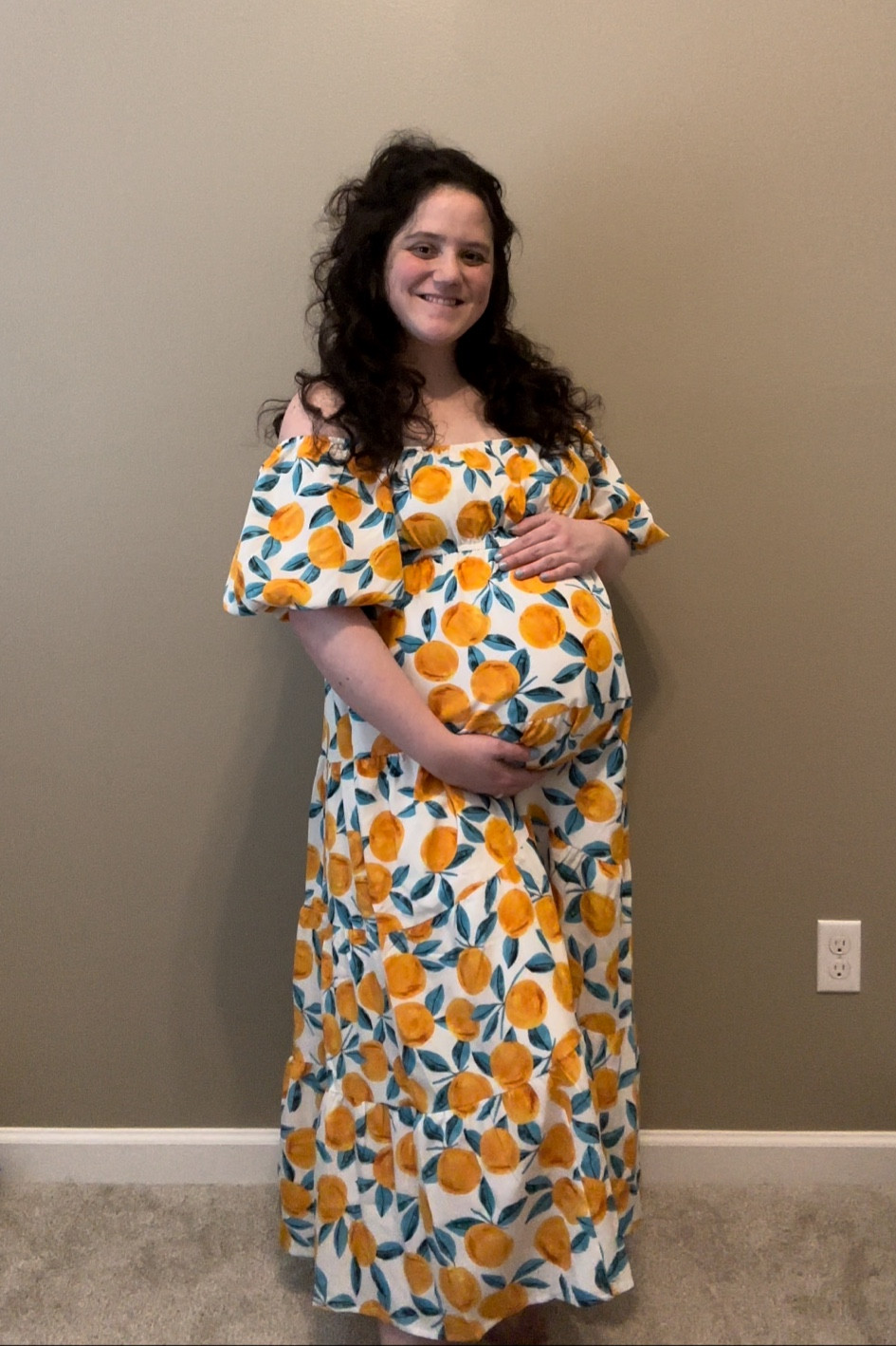 Maternity dress | pregnant dress | pregnancy dress | Maternity outfit | pregnant outfit | pregnancy outfit | Maternity | bump | pregnant | pregnancy | bump friendly | blue dress | maternity photoshoot 

#LTKFindsUnder50 #LTKBump #LTKSeasonal