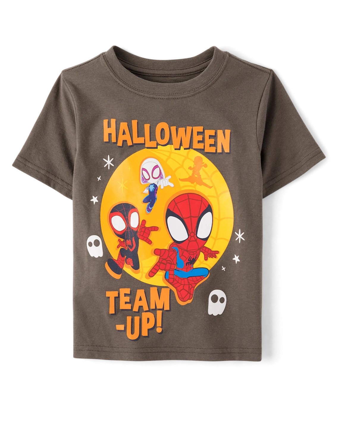 Toddler Boys Spidey™ Halloween Graphic Tee - gray | The Children's Place