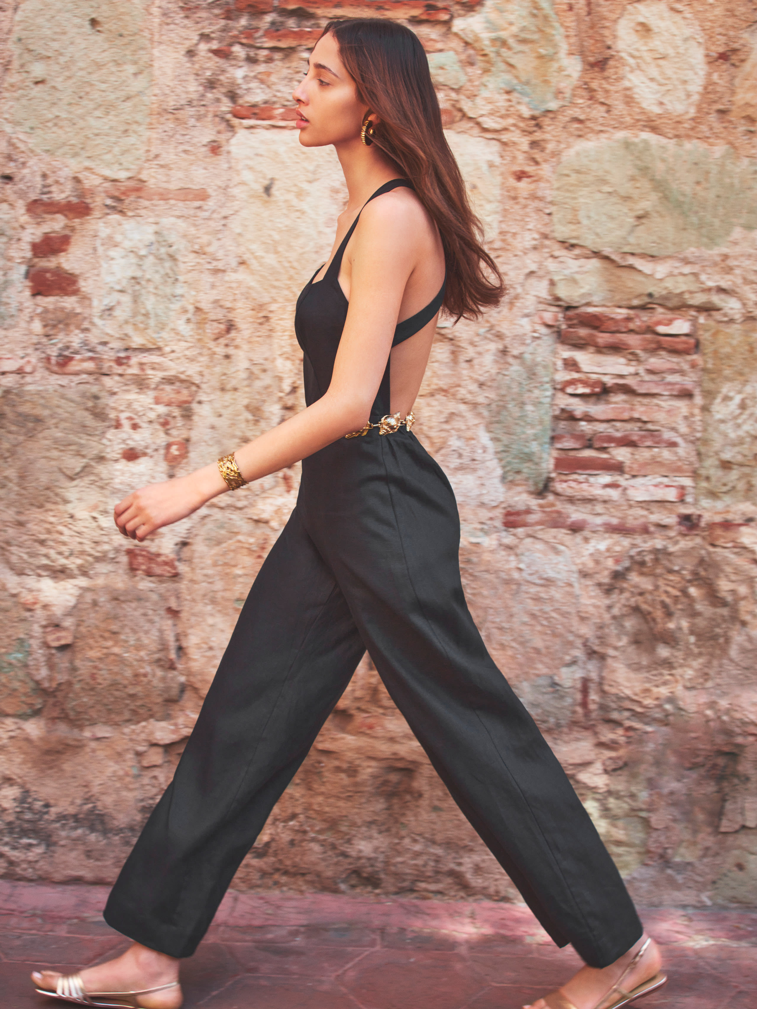 Autumn Linen Jumpsuit | Reformation (Global)