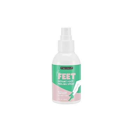 Freeman Flirty Feet Instant Foot Peeling Spray, Exfoliating Foot Mask For Summer, Moisturizing & ... | Amazon (US)