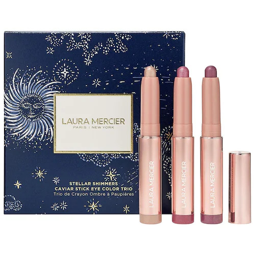 Stellar Shimmer Mini Caviar Eyeshadow Stick Trio - Laura Mercier | Sephora | Sephora (US)