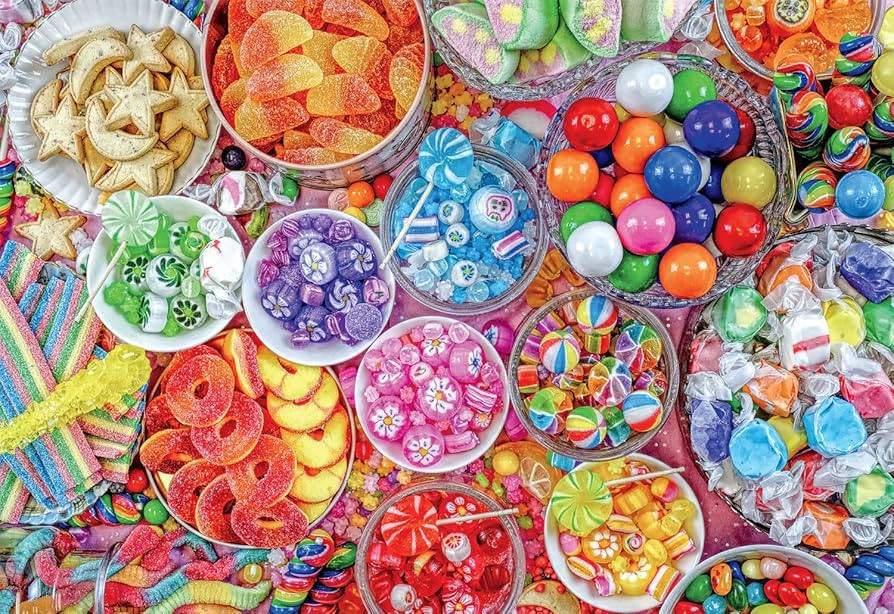 Buffalo Games - Lars Stewart - Candy Party! - 2000 Piece Jigsaw Puzzle for Adults Challenging Puz... | Amazon (US)