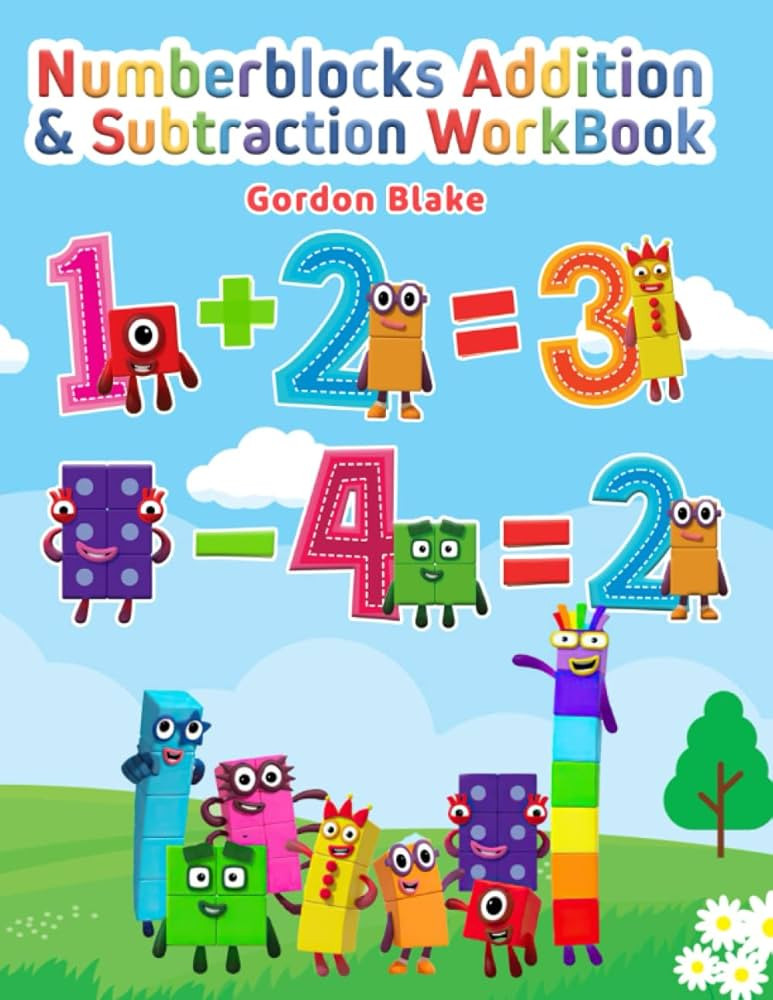 Numberblocks Addition & Subtraction Workbook: Lots Of Eductional Activities for Kids Toddlers Age... | Amazon (US)