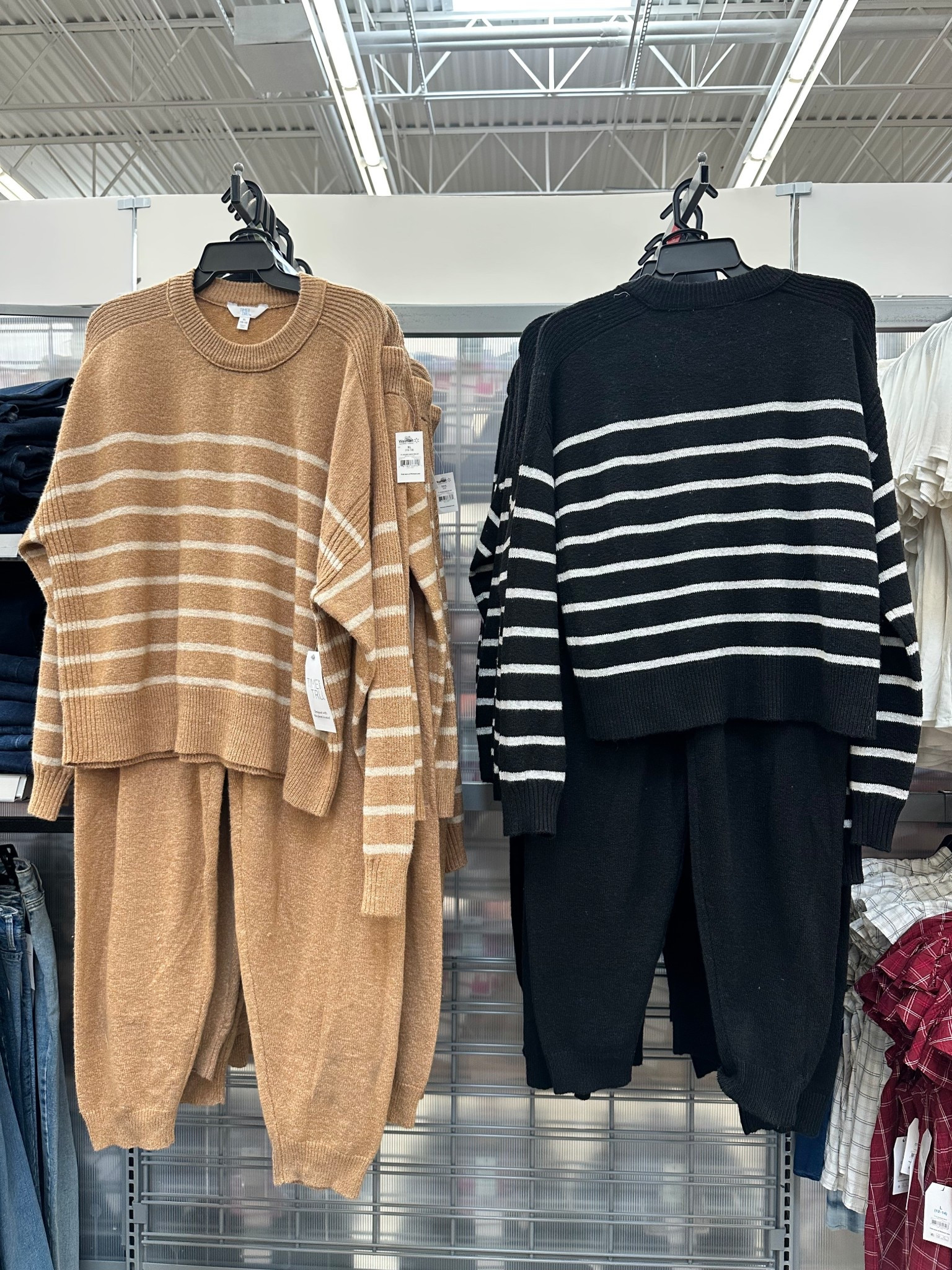 Time and Tru Women's Striped Sweater and Jogger Pants Set

Effortlessly go from running errands to lounging at home in Time and Tru’s Striped Sweater and Jogger Pants. This two-piece sweater knit set is super-soft and cozy, ideal for relaxing days and nights. The sweater’s bold stripes add a timeless touch, perfect to mix in with your everyday wardrobe. This sweater and jogger pants set is modern meets laid-back. Feel good about what you wear, inside and out

#LTKFindsUnder50 #LTKOver40 #LTKmomlife