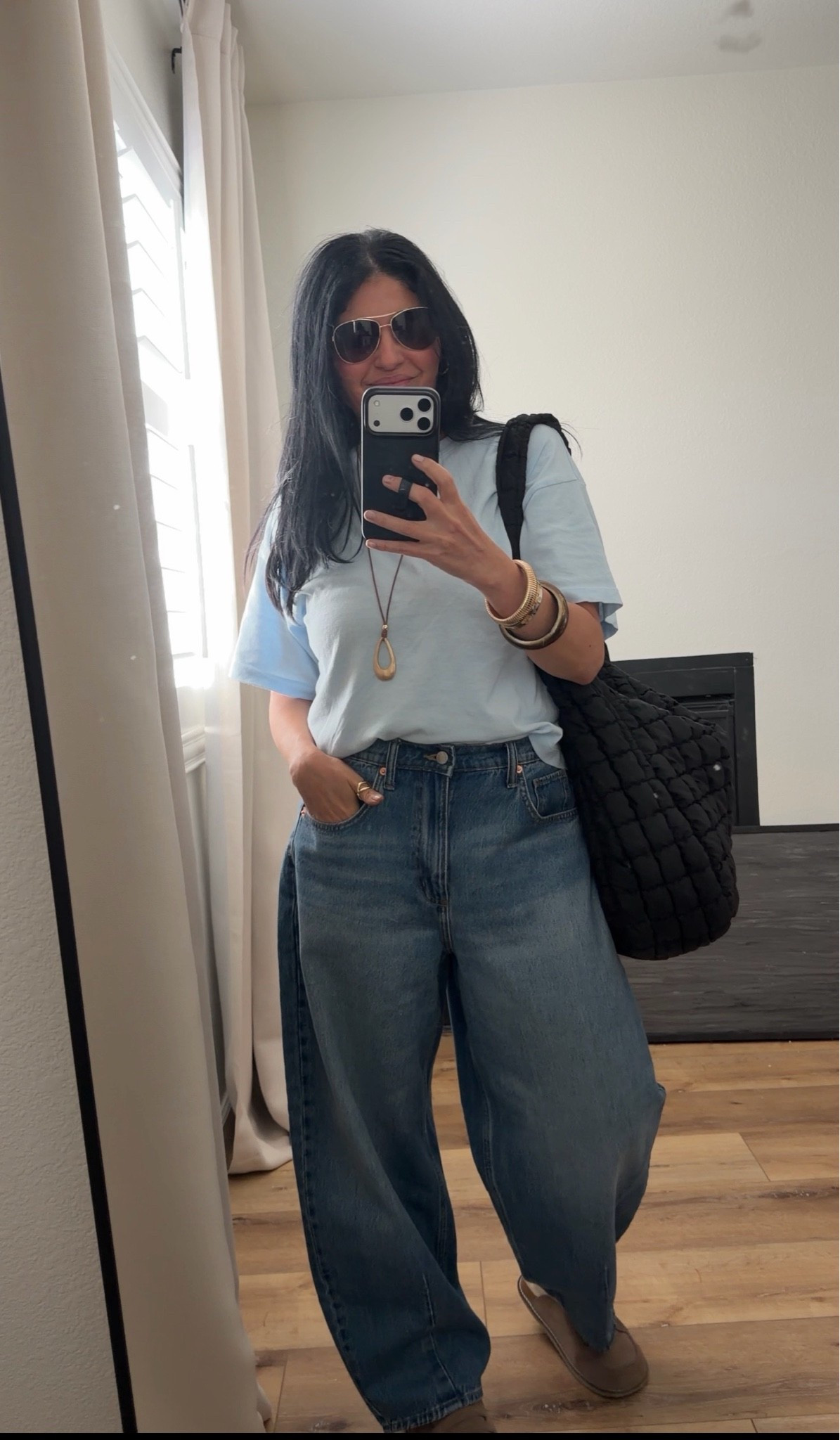 Yesterday’s ootd

I’m in a medium in the top. I’m wearing a 10 in the jeans. 

Also, how  adorable is this little necklace?

#LTKootd #LTKmomlife #LTKgrwm