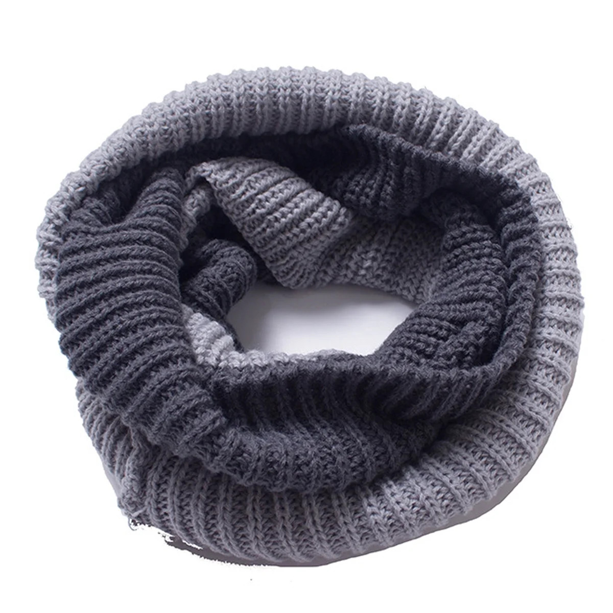 Chunky Scarf Women's Winter Knit Infinity Scarf Fashion Thick Warm Circle Loop Scarves Soft Fall ... | Walmart (US)