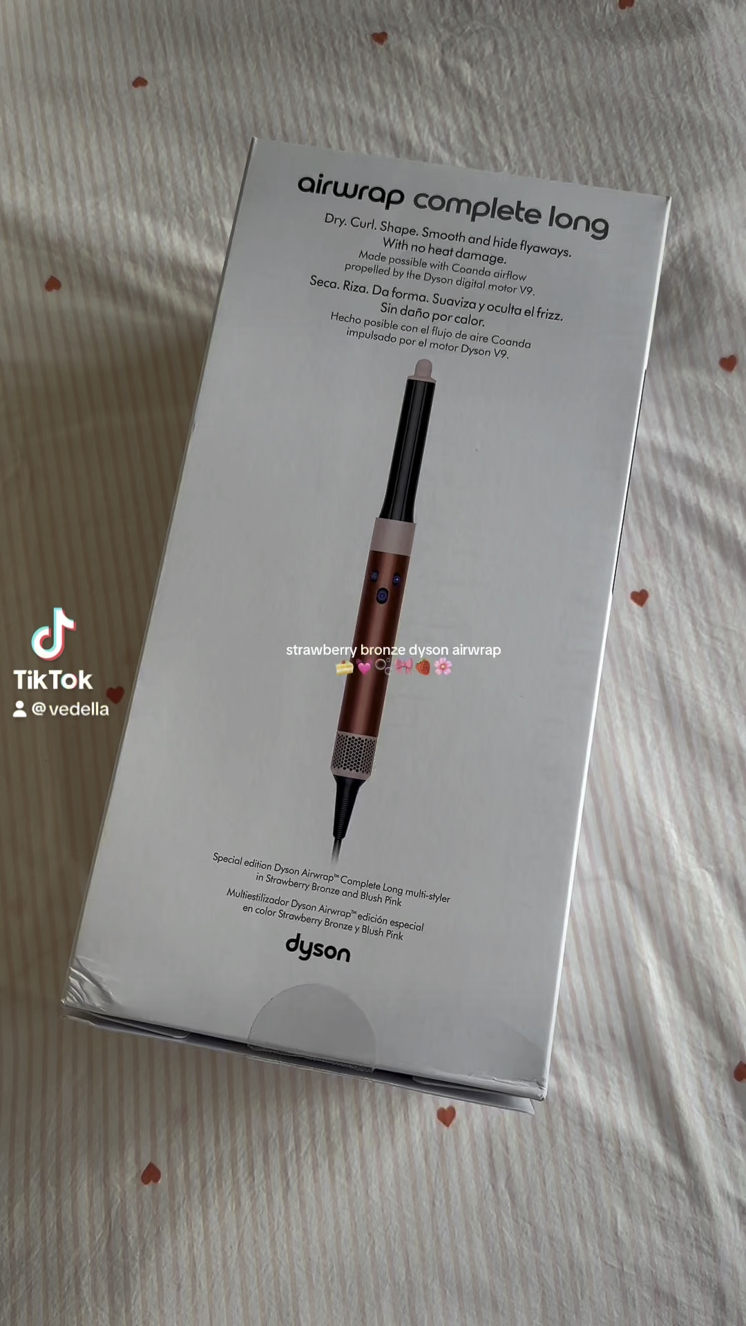 dyson airwrap in strawberry bronze 🧚‍♀️🍓 

#LTKGiftGuide #LTKStyleTip #LTKHoliday