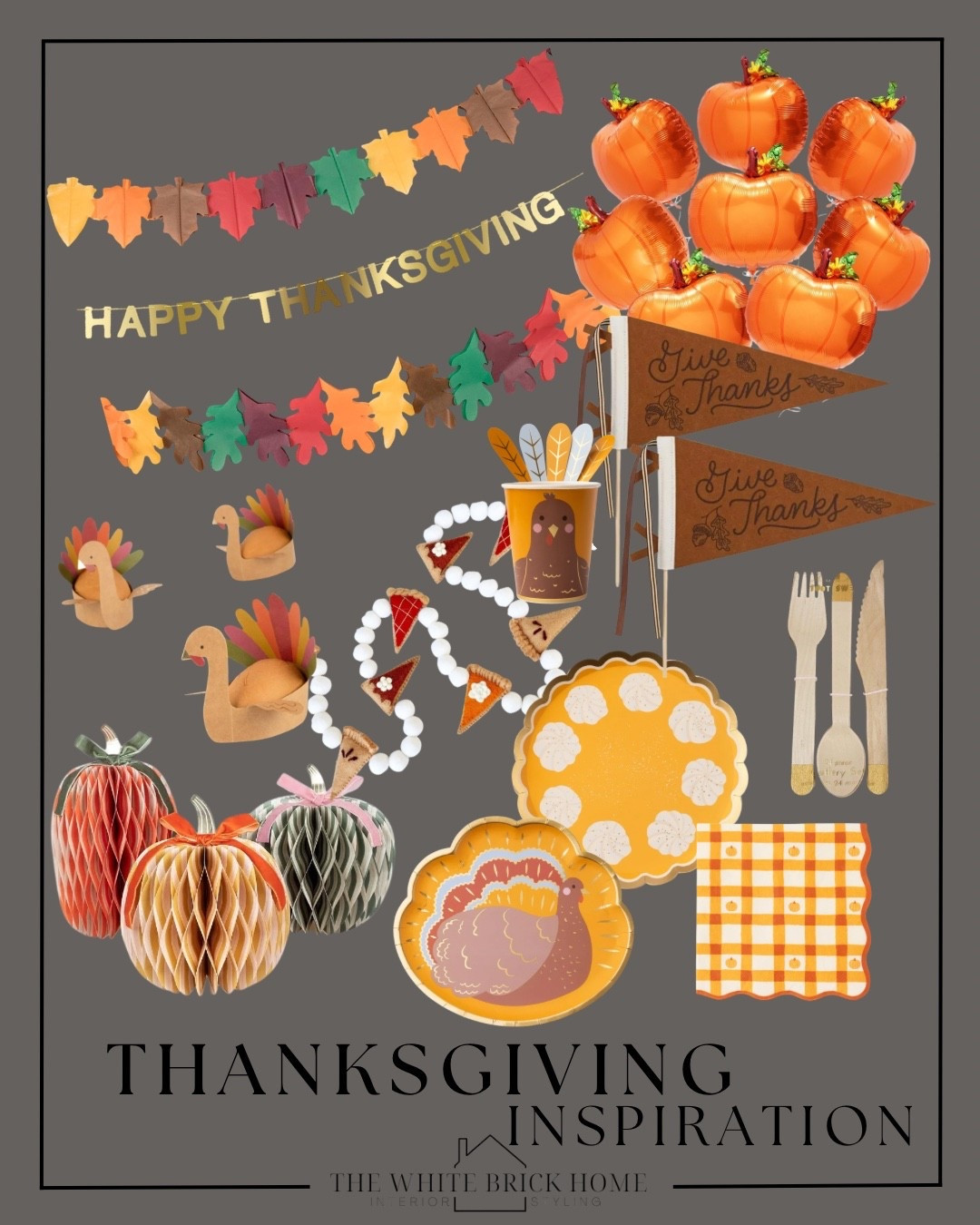 A sweet Thanksgiving kids table scape that makes the little ones feel festive and fun! 

Thanksgiving, Thanksgiving table, Thanksgiving table scape, table scape, plate, kids plate, kids table. Thanksgiving kids table, fall decor, fall decorations, home decor, home design, table scape, pumpkin, kids party, kids party decor, kids party ideas, Amazon

#LTKHome #LTKSeasonal #LTKKids